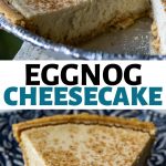 Traeger Eggnog Cheesecake