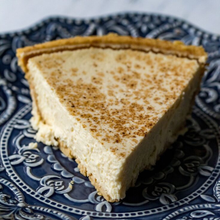 Eggnog Cheesecake