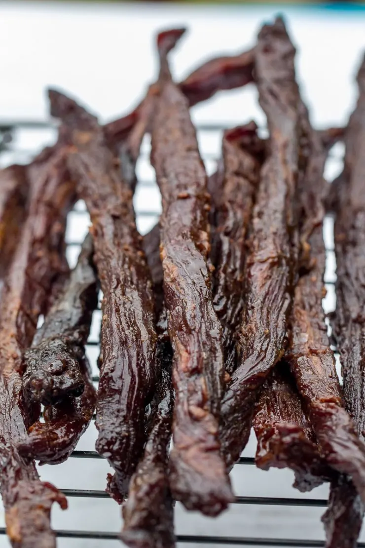 Smoked Teriyaki Beef Jerky Sticks