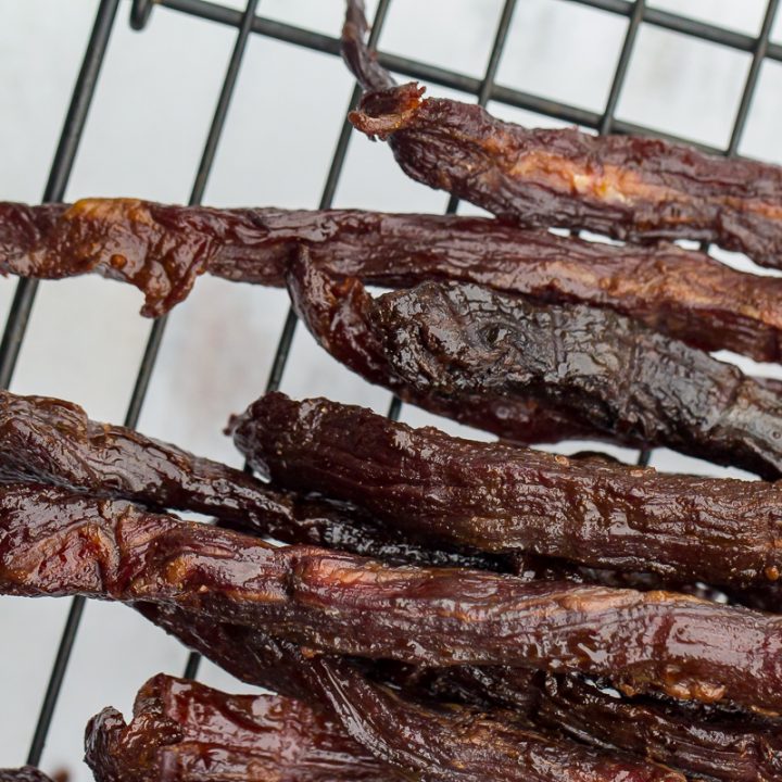 Smoked Teriyaki Beef Jerky Or Whatever You Do Pellet Grill Recipe