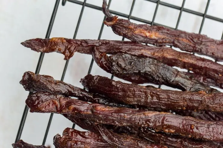 Smoked Teriyaki Beef Jerky Sticks