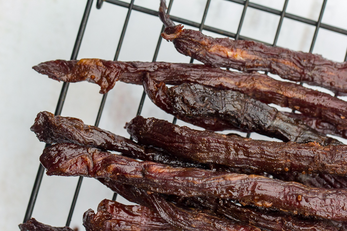 Smoked Teriyaki Beef Jerky Or Whatever You Do Pellet