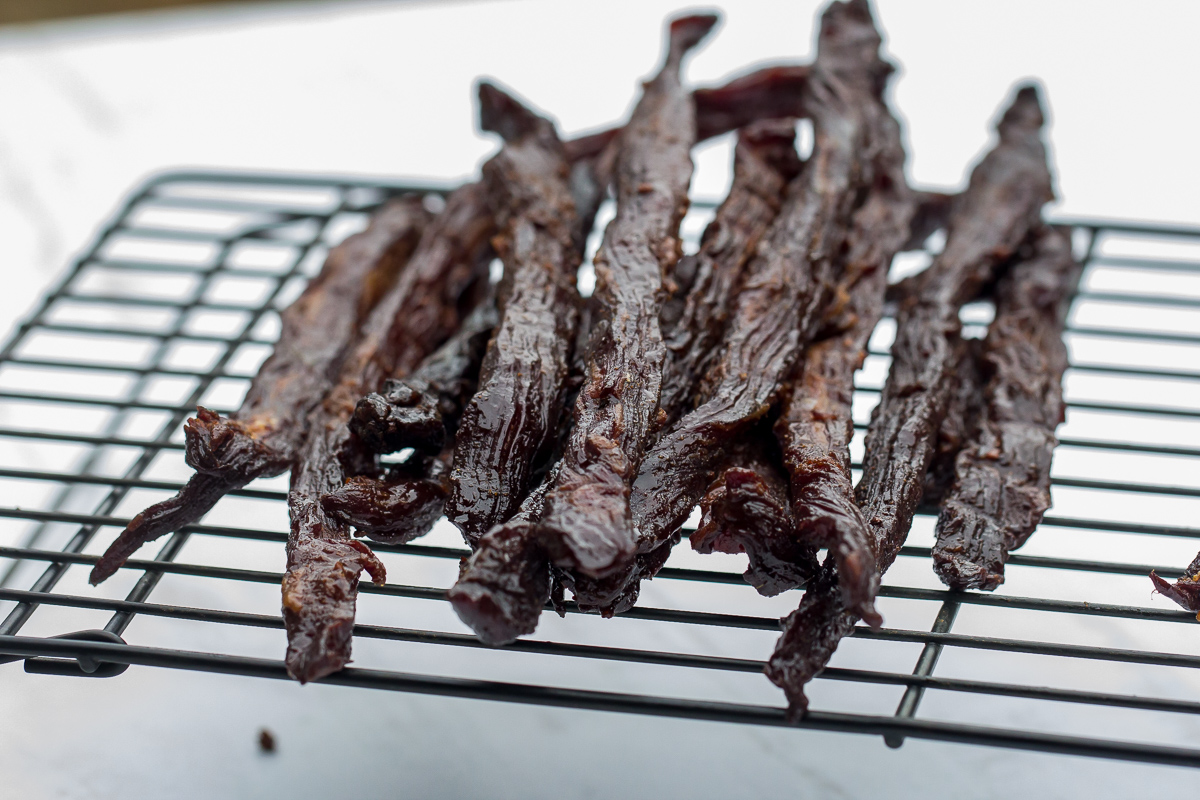 Smoked Teriyaki Beef Jerky Or Whatever You Do Pellet Grill Recipe