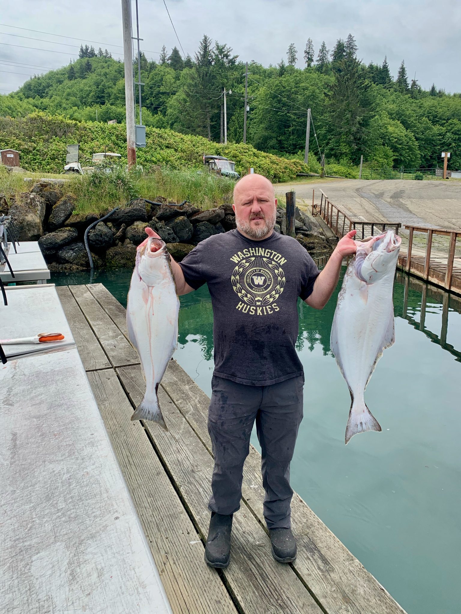 Traeger Halibut with Parmesan Or Whatever You Do