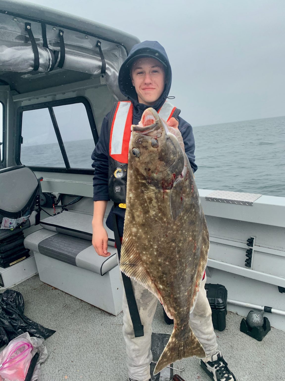 Traeger Halibut with Parmesan Or Whatever You Do