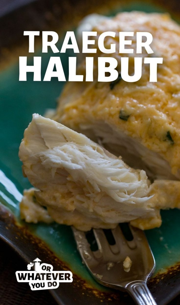 Traeger Halibut with Parmesan Or Whatever You Do