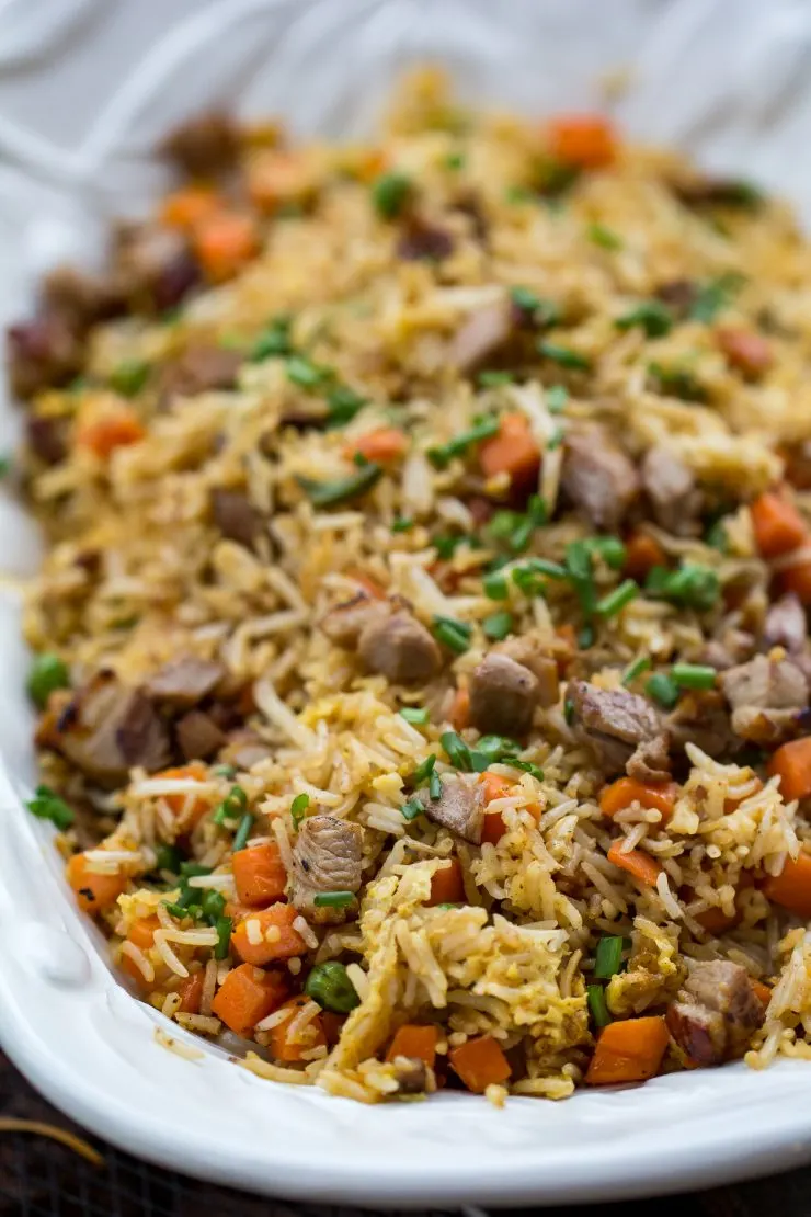 Blackstone Duck Fried Rice