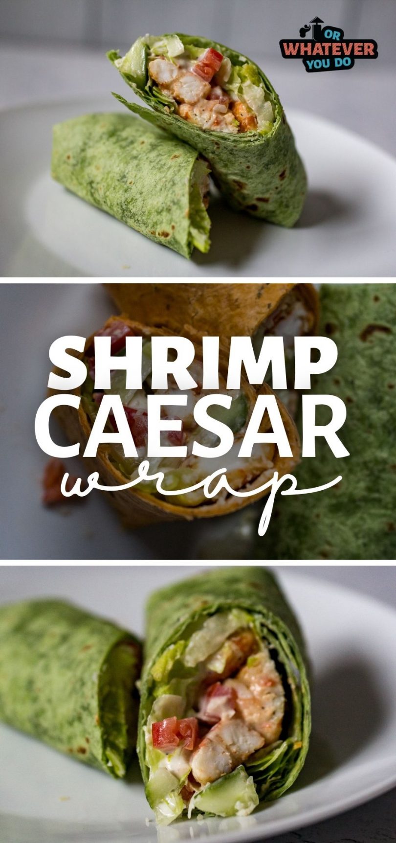 Blackened Shrimp Caesar Wrap