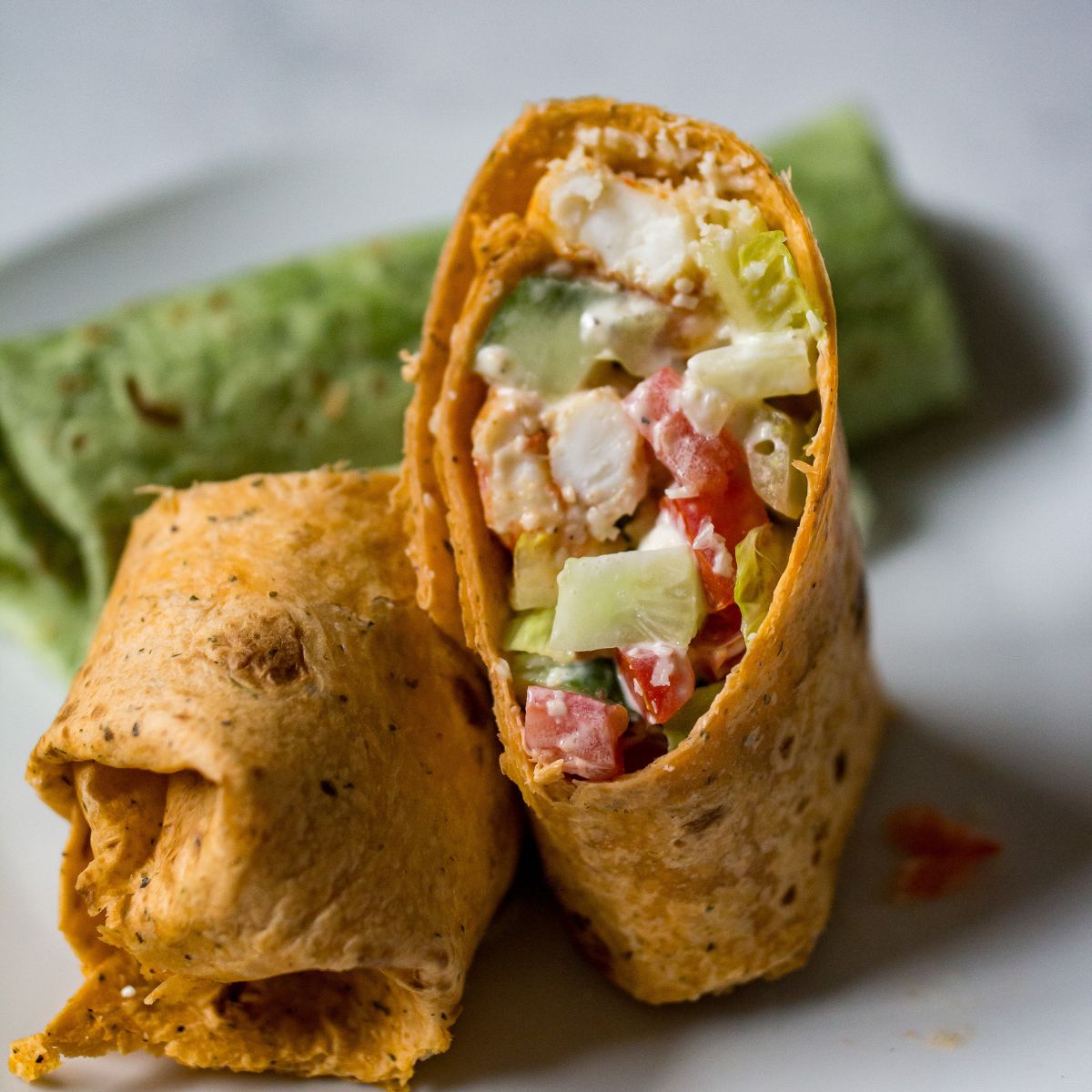 Blackstone Blackened Shrimp Caesar Wrap