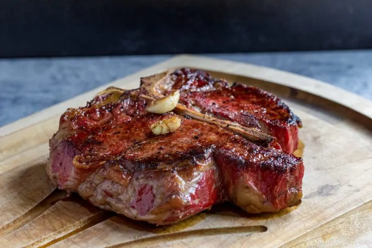 Reverse Seared T-Bone Steak