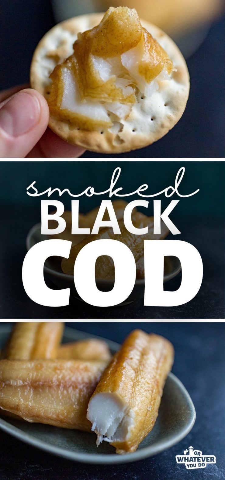 Smoked Black Cod Pinterest Graphic