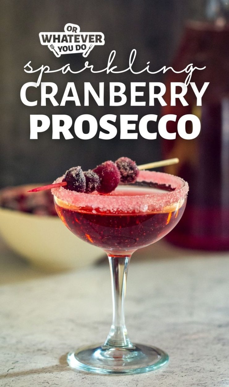 Sparkling Cranberry Prosecco