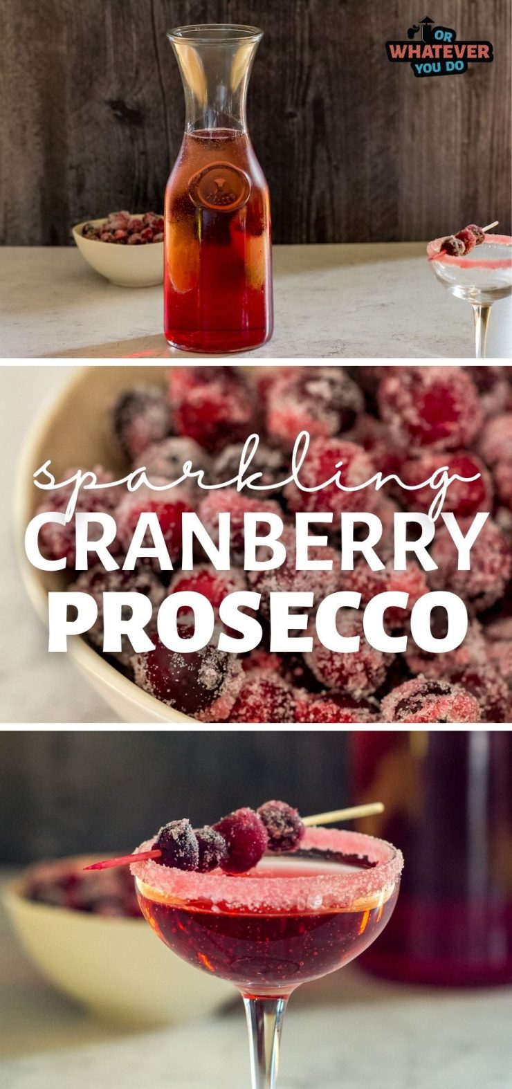 Sparkling Cranberry Prosecco