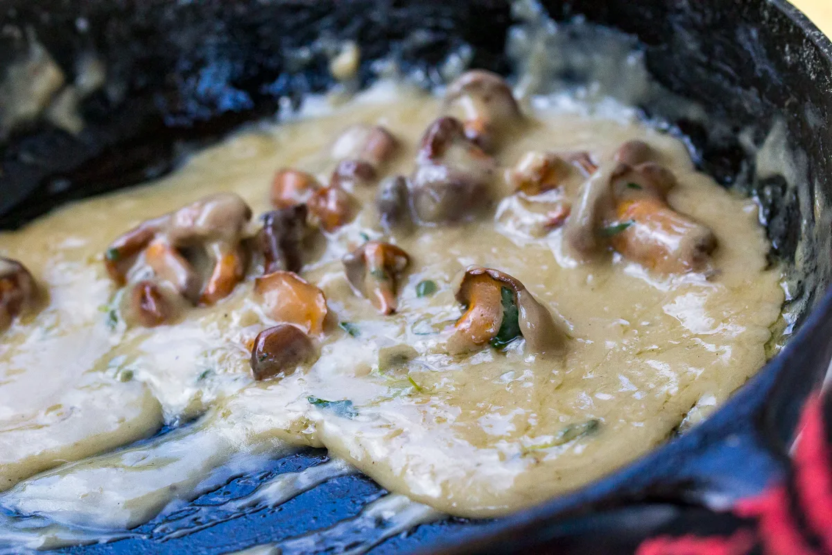 Blackstone Chicken Breast with Mushroom Gravy