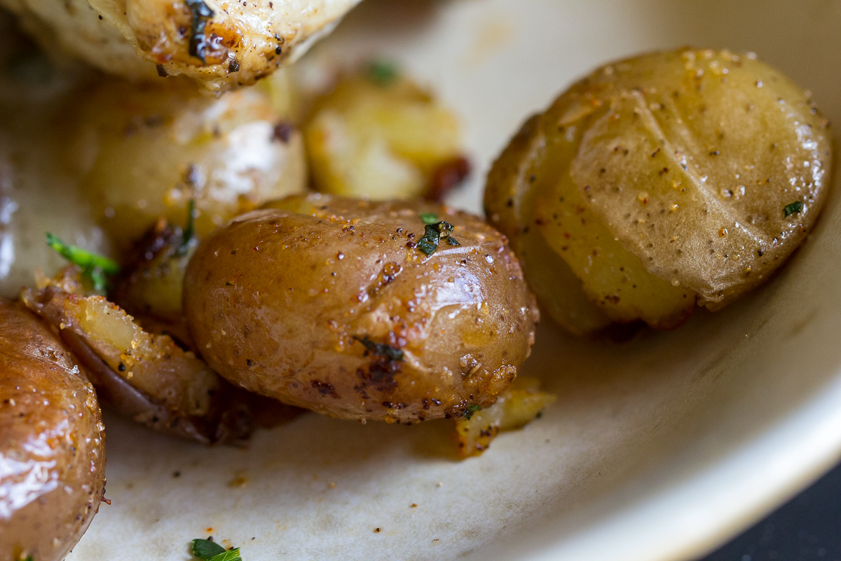 Blackstone Smashed Potatoes