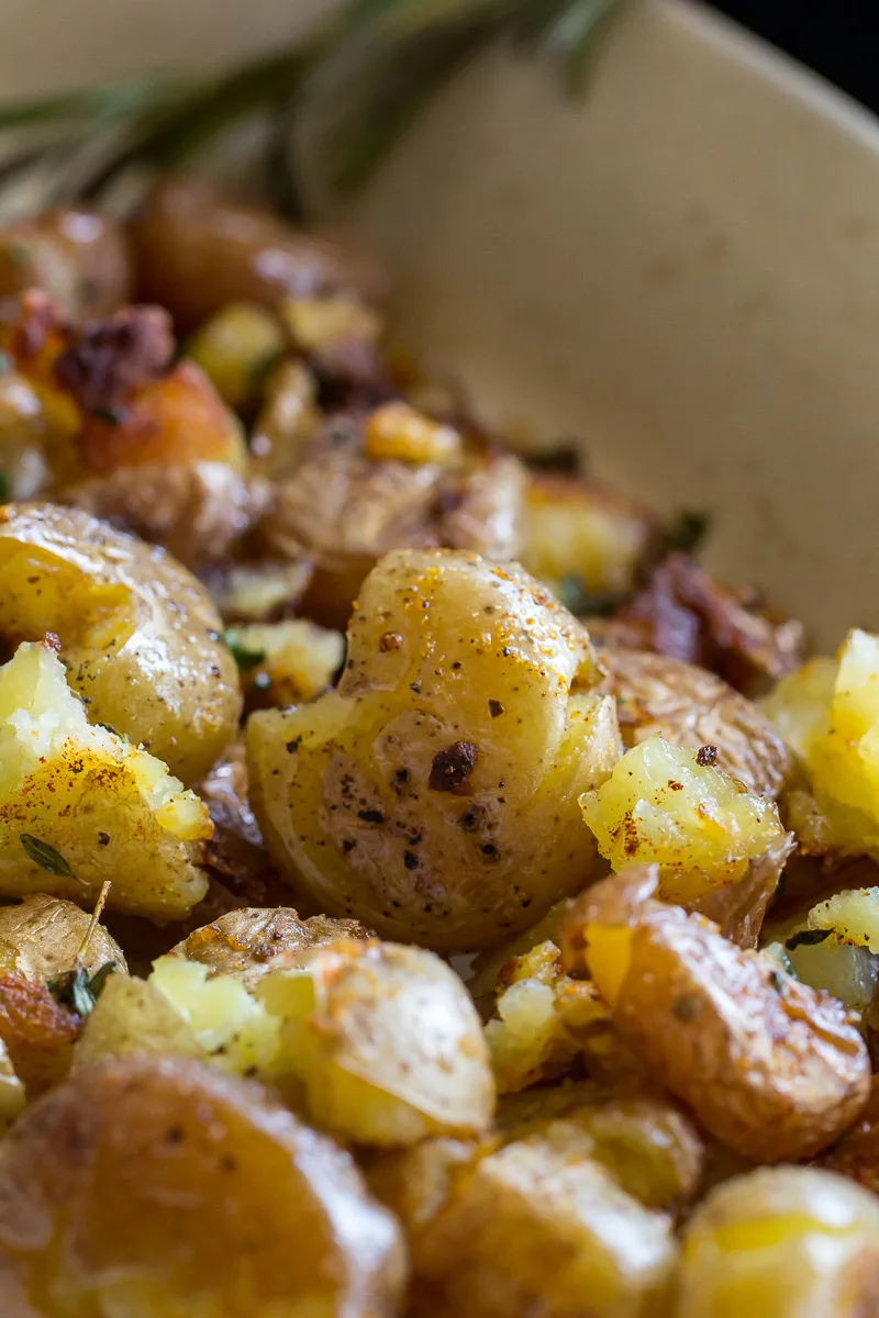 Blackstone Smashed Potatoes