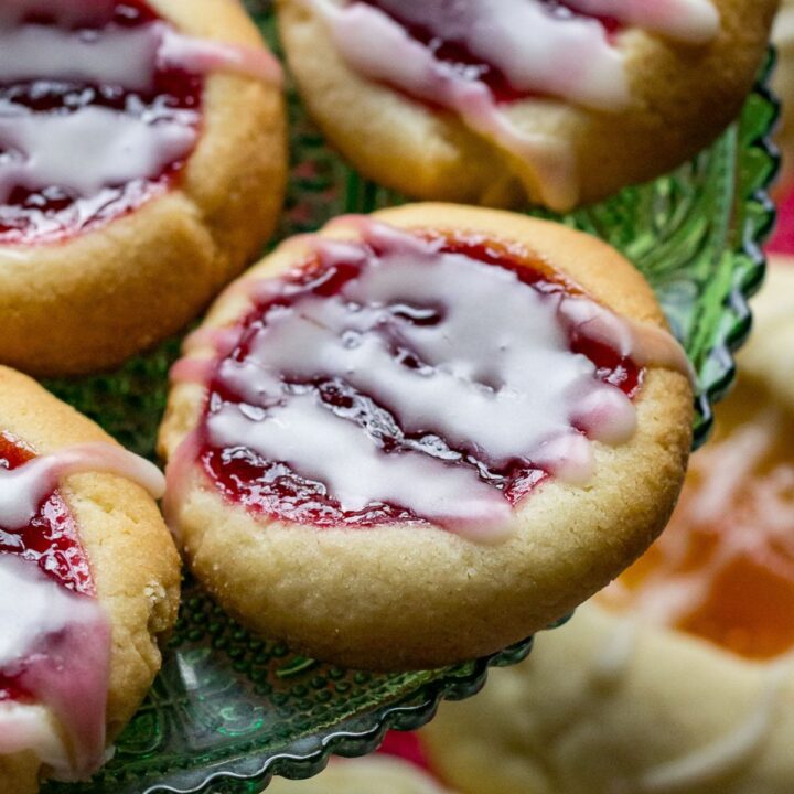 Thumbprint Cookies with Jam