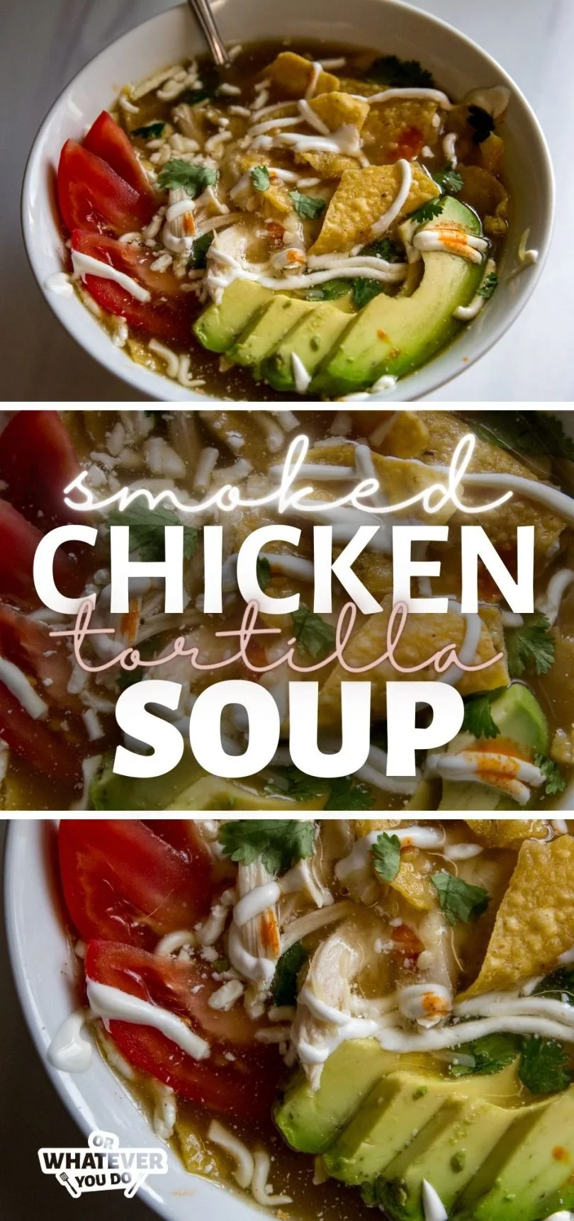 Smoked Chicken Tortilla Soup