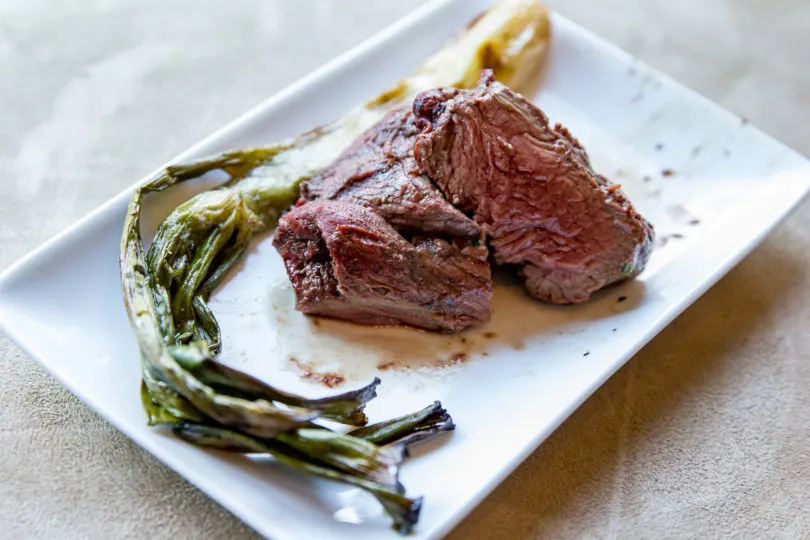 ButcherBox Filet Mignon with Creamy Shrimp Sauce