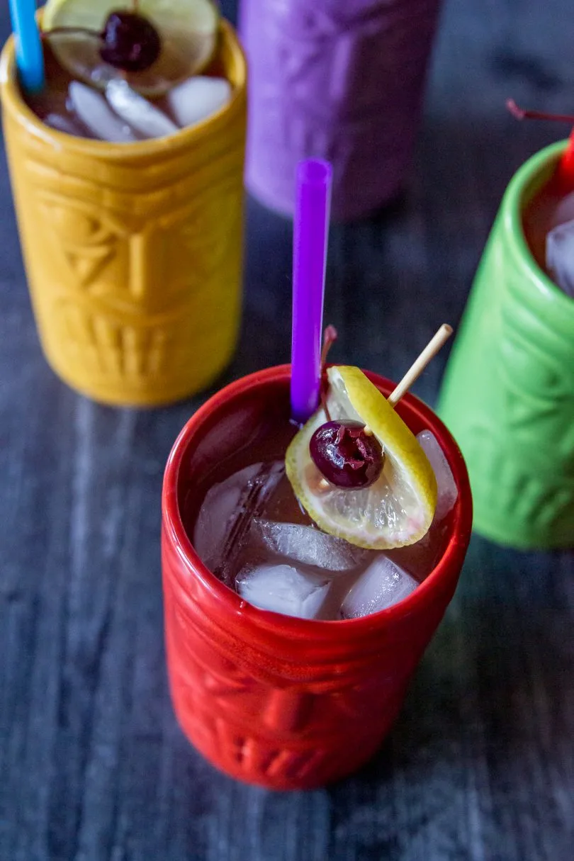 Cherry Pineapple Rum Punch