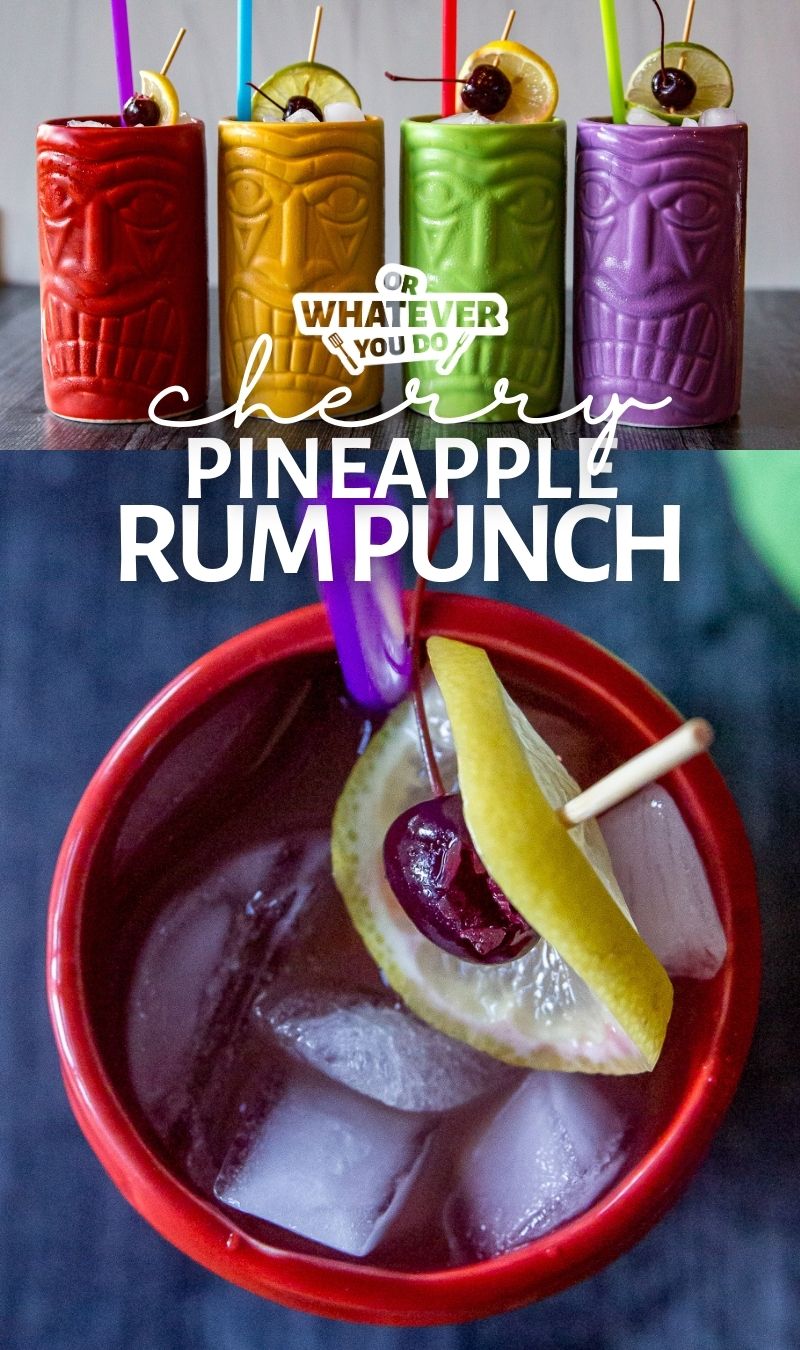 Cherry Pineapple Rum Punch