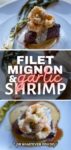 ButcherBox Filet Mignon with Creamy Shrimp Sauce