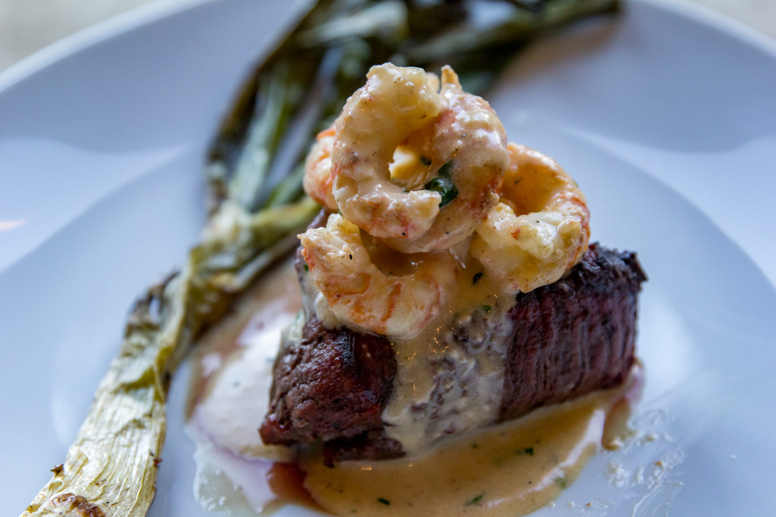 Filet Mignon with Whiskey Garlic Shrimp Sauce [Surf & Turf] Or Whatever You Do