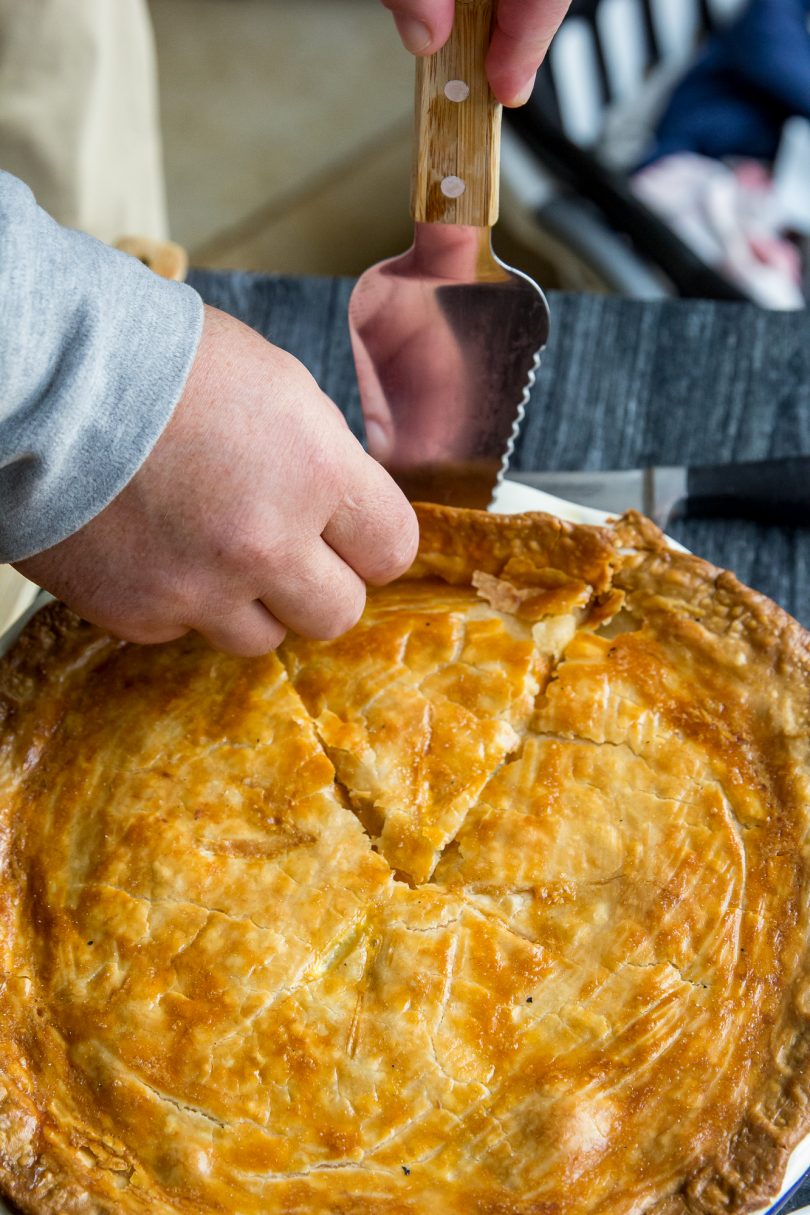 Traeger Chicken Pot Pie