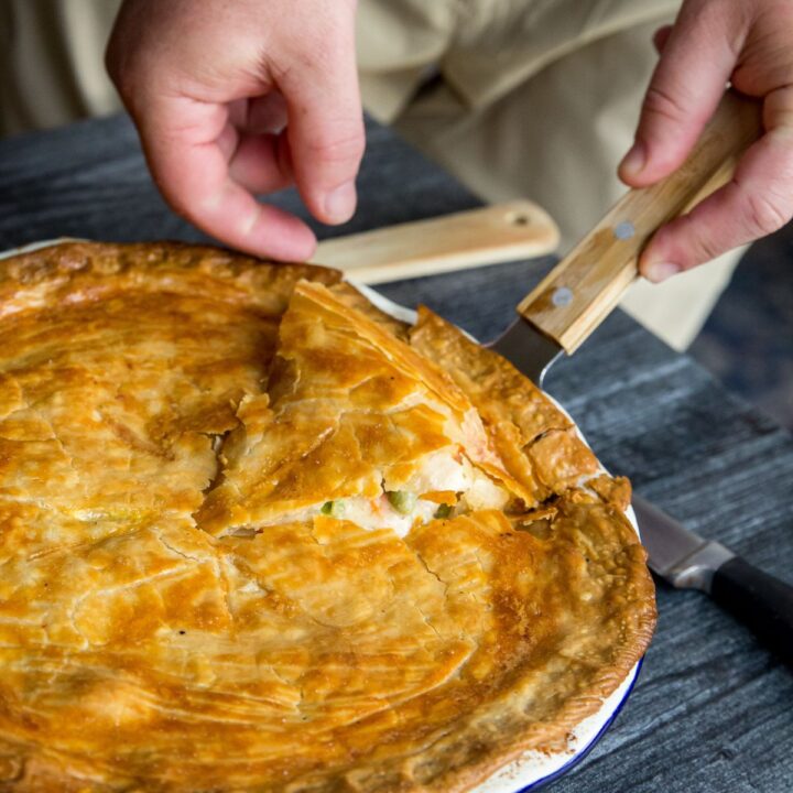 Traeger Smoked Chicken Pot Pie