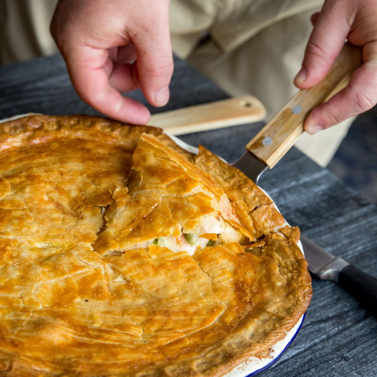 Traeger Chicken Pot Pie