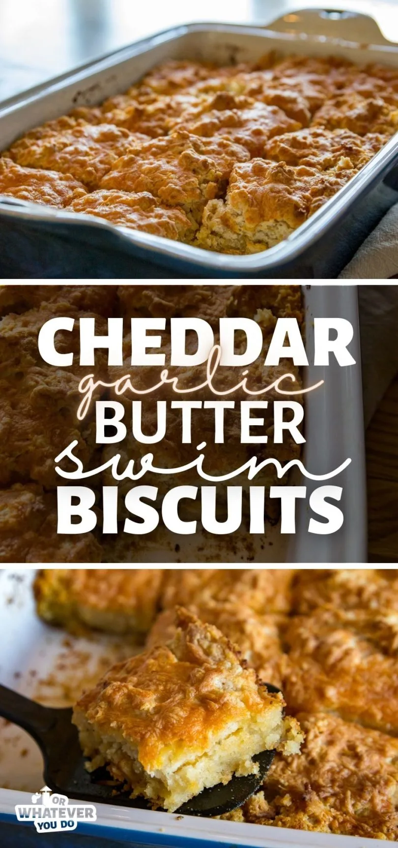 Pellet Grill Cheddar Garlic Butter Swim Biscuits