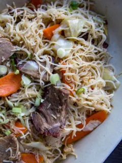 Smoked Beef Pancit