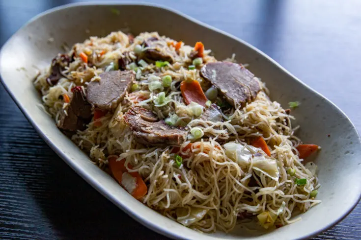 Smoked Beef Pancit Recipe