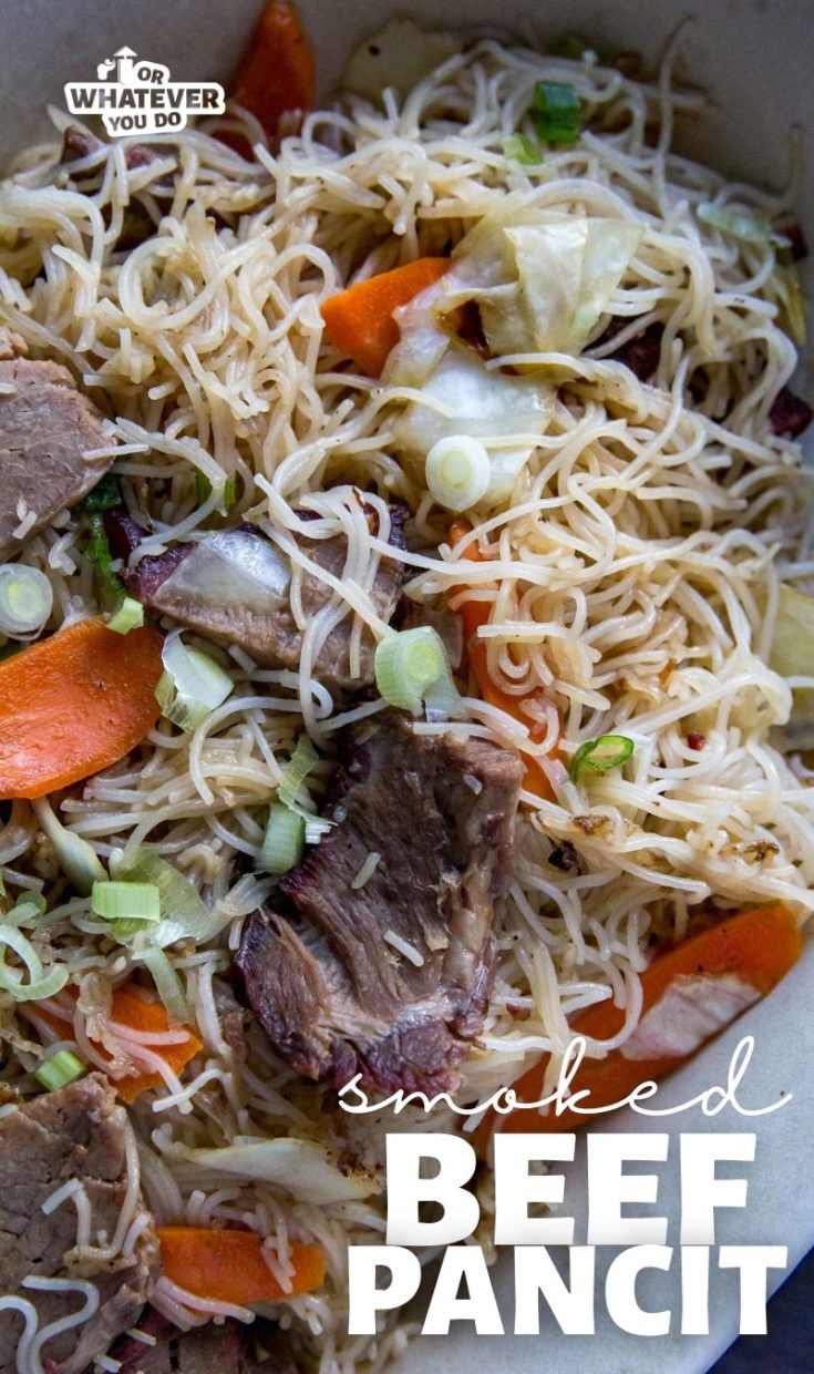 Smoked Beef Pancit Bihon Recipe Or Whatever You Do