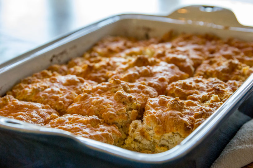 Traeger Butter Swim Cheddar Bay Biscuits