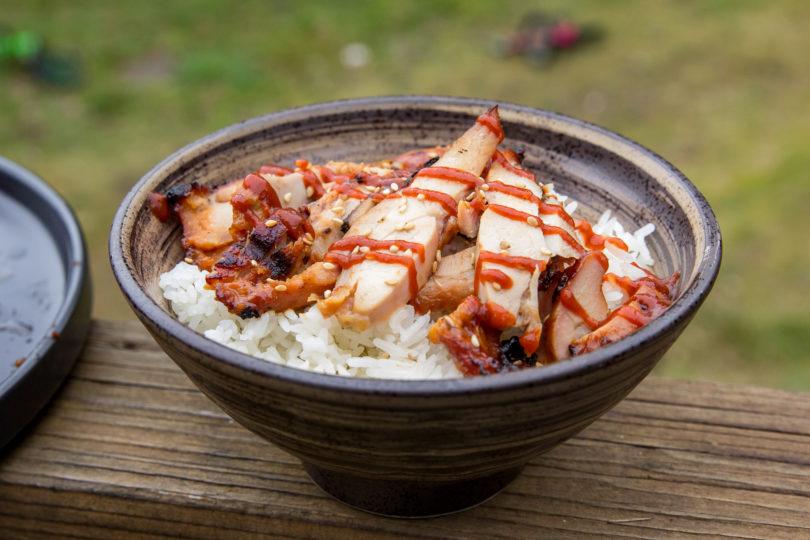 Grilled Teriyaki Chicken Thighs