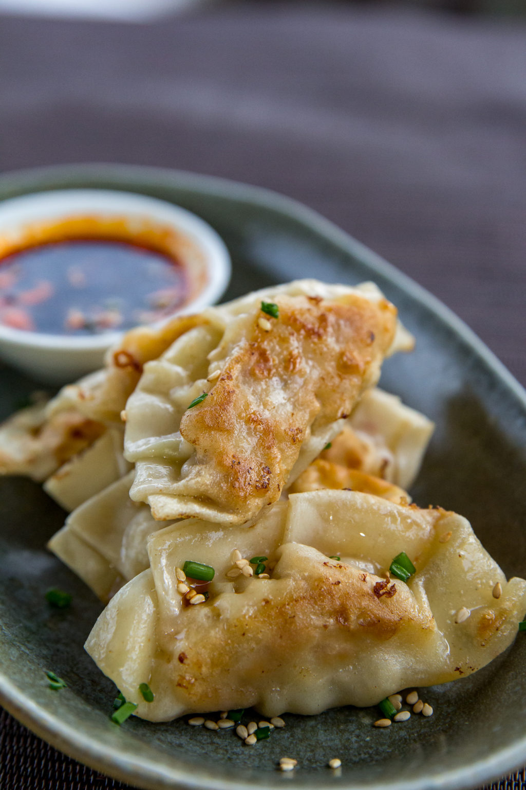 Blackstone Kimchi Gyoza Blackstone Griddle Appetizer Recipe