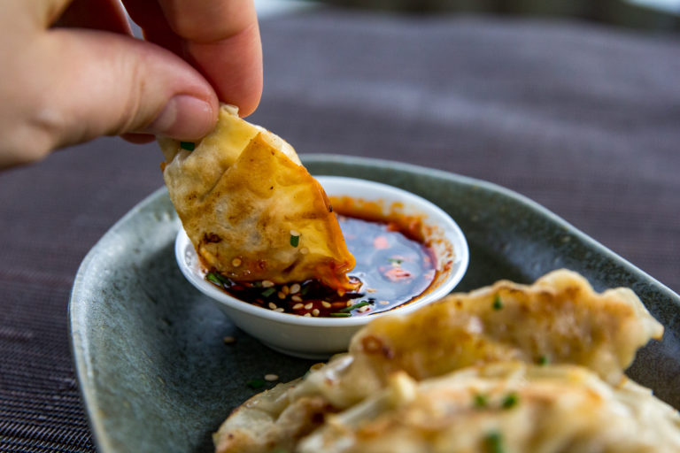Blackstone Kimchi Gyoza Blackstone Griddle Appetizer Recipe