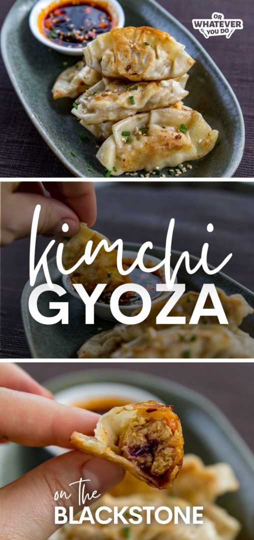 Blackstone Kimchi Gyoza Blackstone Griddle Appetizer Recipe