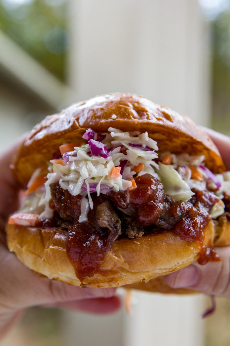 Smoked BBQ Beef Sandwich