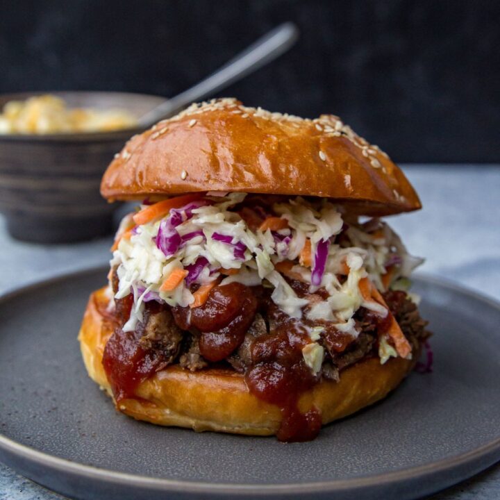 Smoked BBQ Beef Sandwich