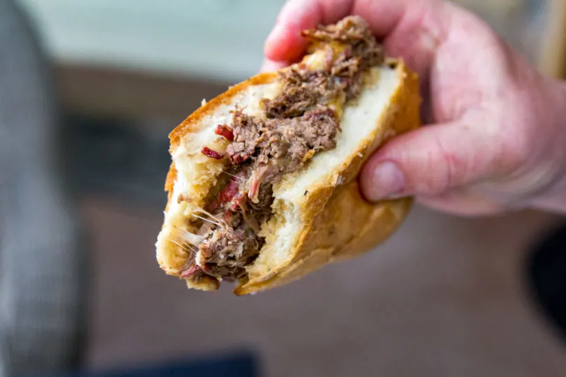 Smoked and Shredded Beef Dip