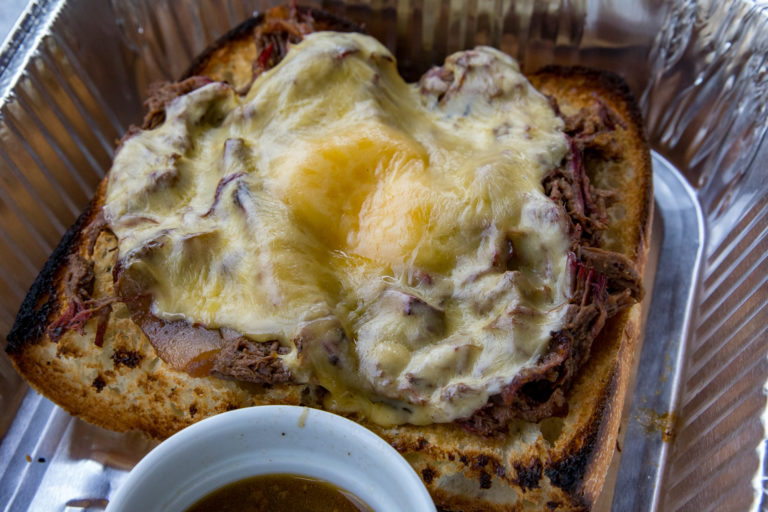 Smoked Shredded Beef Dip Sandwich Or Whatever You Do