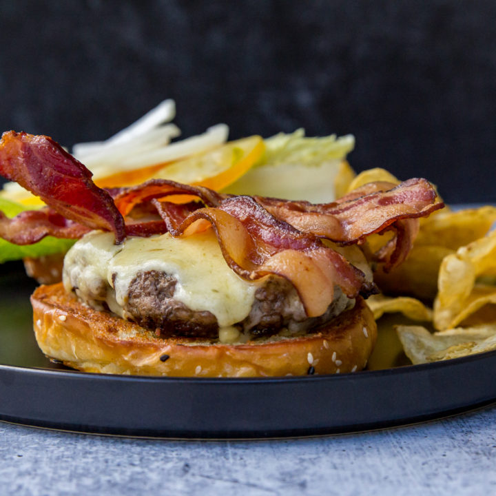 Bacon Cheese Burger Recipe, Food Network Kitchen