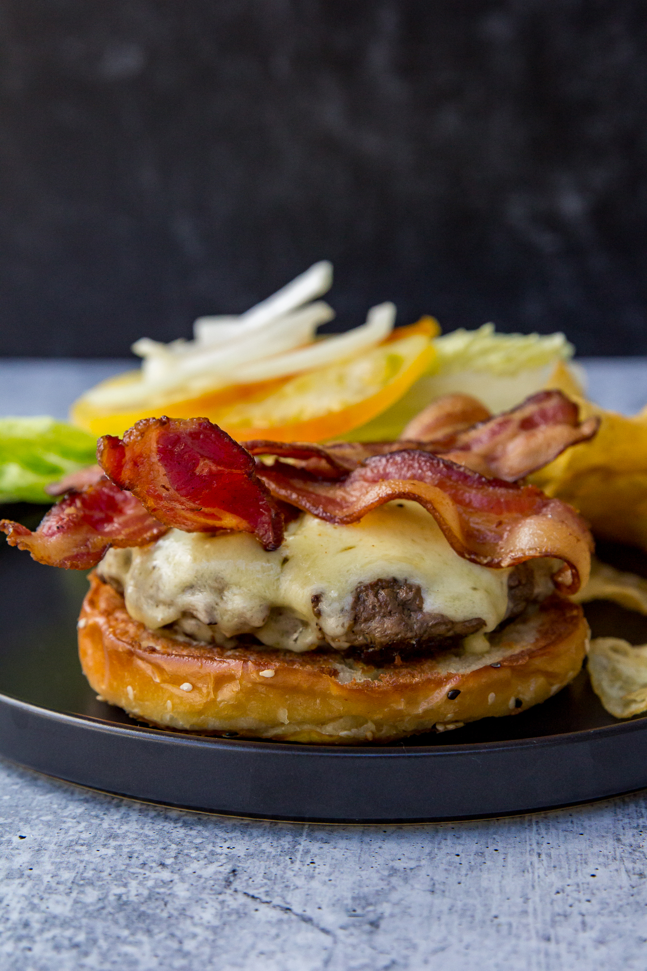 Bacon Cheese Burger Recipe, Food Network Kitchen