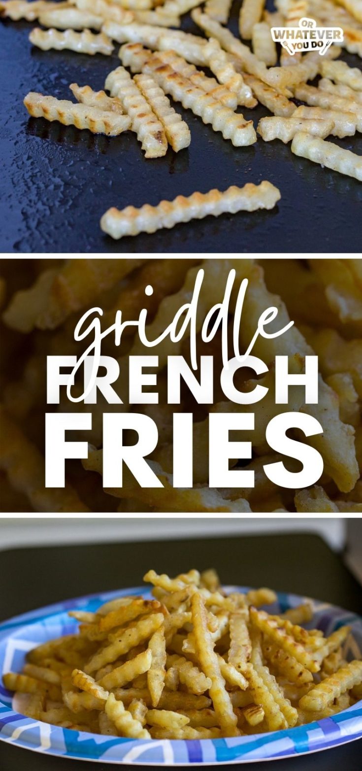 Blackstone Griddle Frozen French Fries Or Whatever You Do