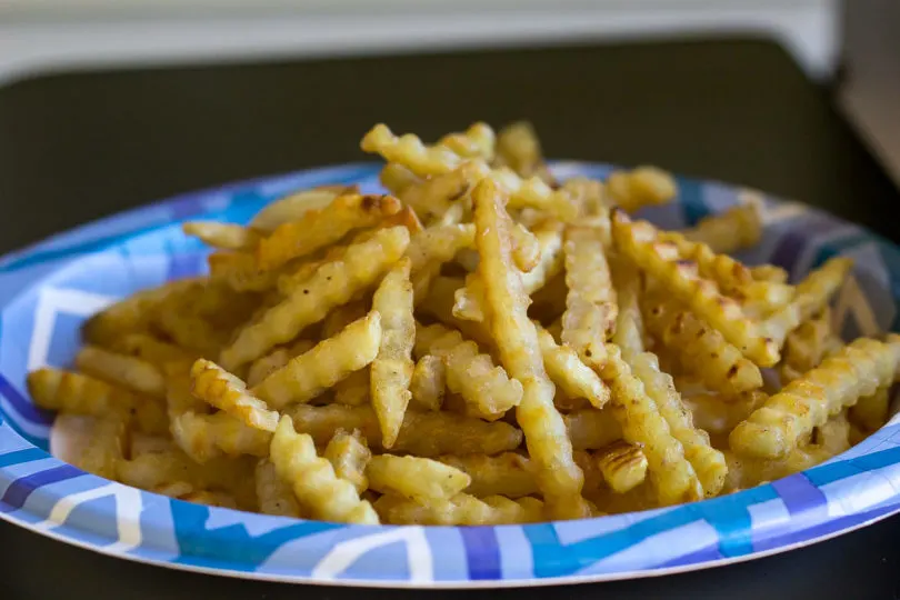 Fry Sweet Potato Fries on Blackstone Griddle - From Michigan To