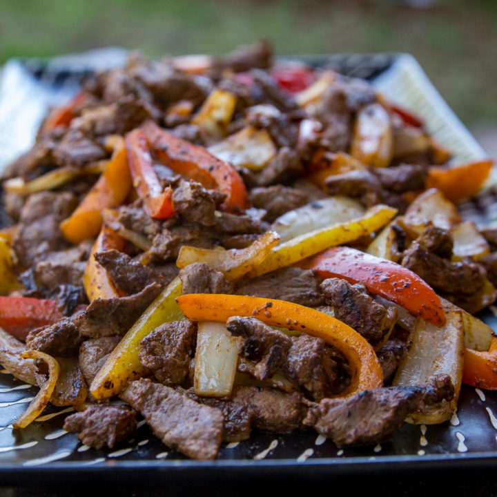 Blackstone Steak Fajitas-image