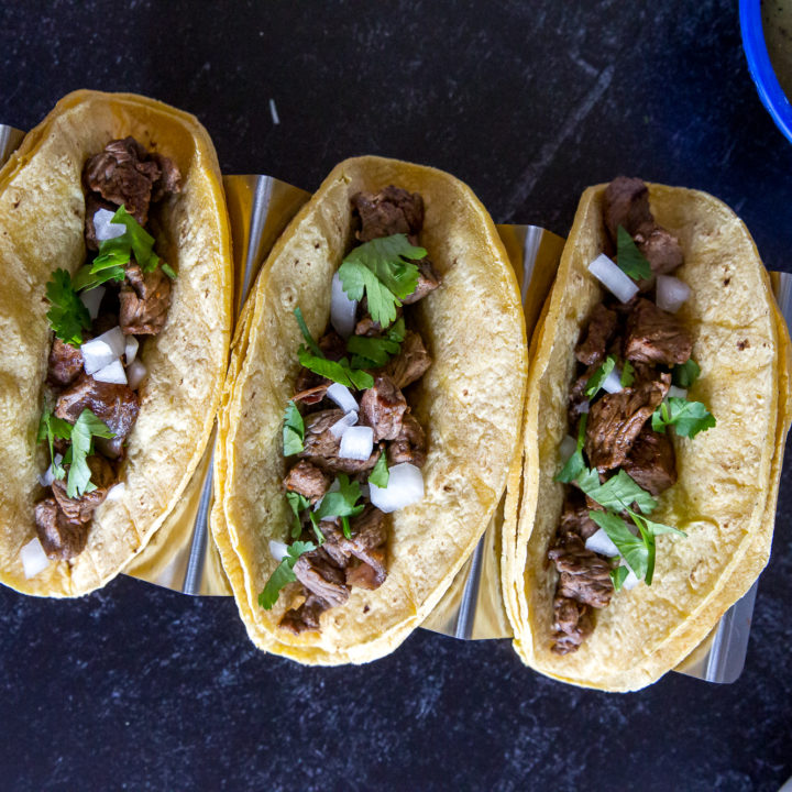 Blackstone Griddle Steak Street Tacos-image