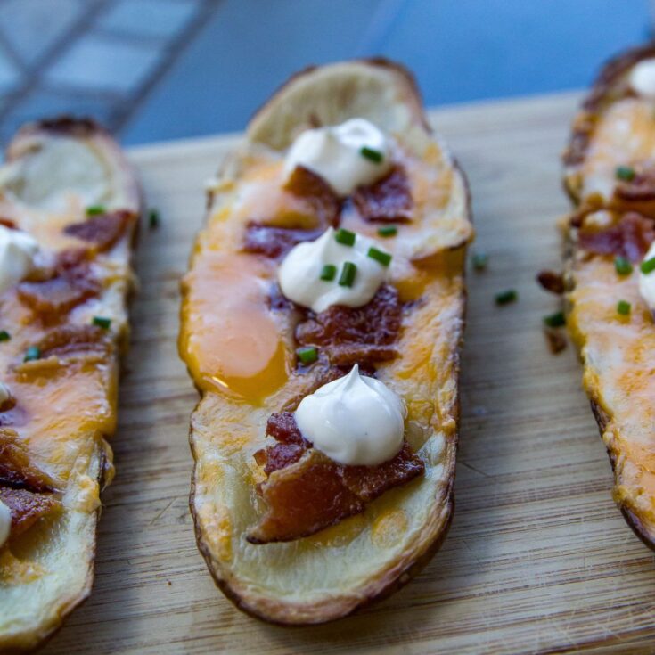 Smoked Potato Skins